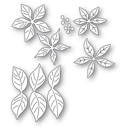 Memory Box 94822 Petite Poinsettias