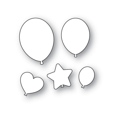 Memory Box 94860 Celebration Balloons Craft Die