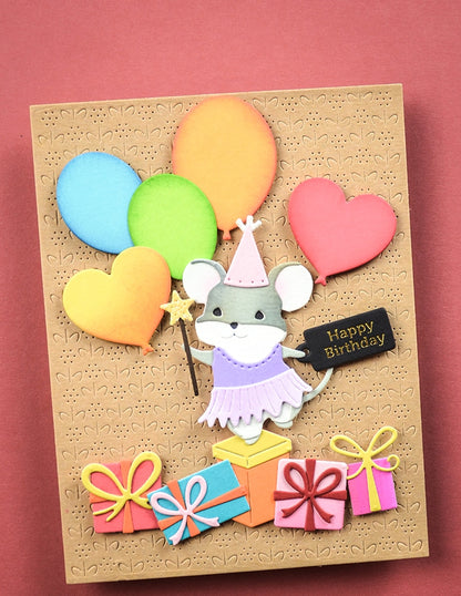 Memory Box 94952 Wavy Balloons Craft Die