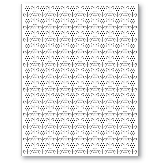 Memory Box 94892 Pinpoint Flower Plate Craft Die