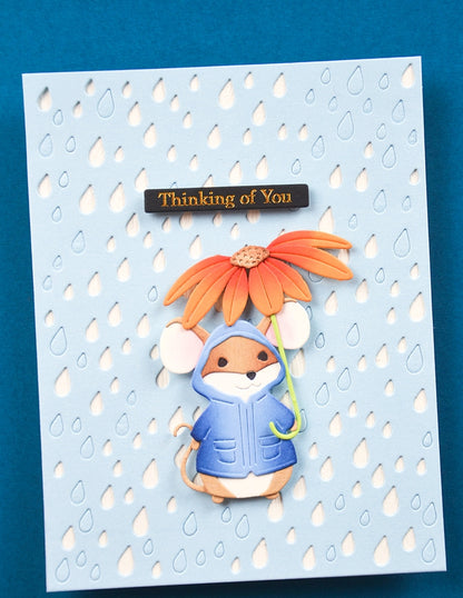 Memory Box 94902 Raindrop Plate craft die