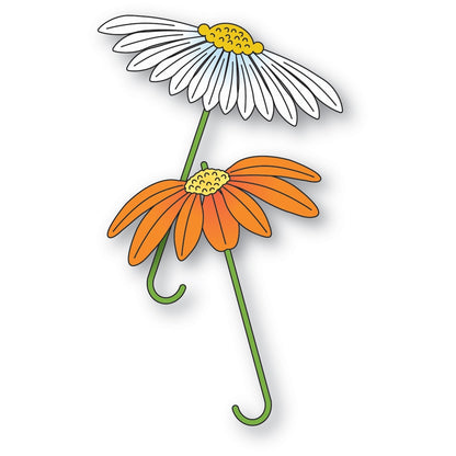 Memory Box 94895 Daisy Umbrellas craft die