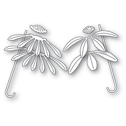 Memory Box 94895 Daisy Umbrellas craft die