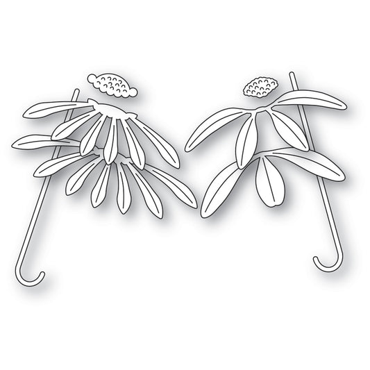 Memory Box 94895 Daisy Umbrellas craft die