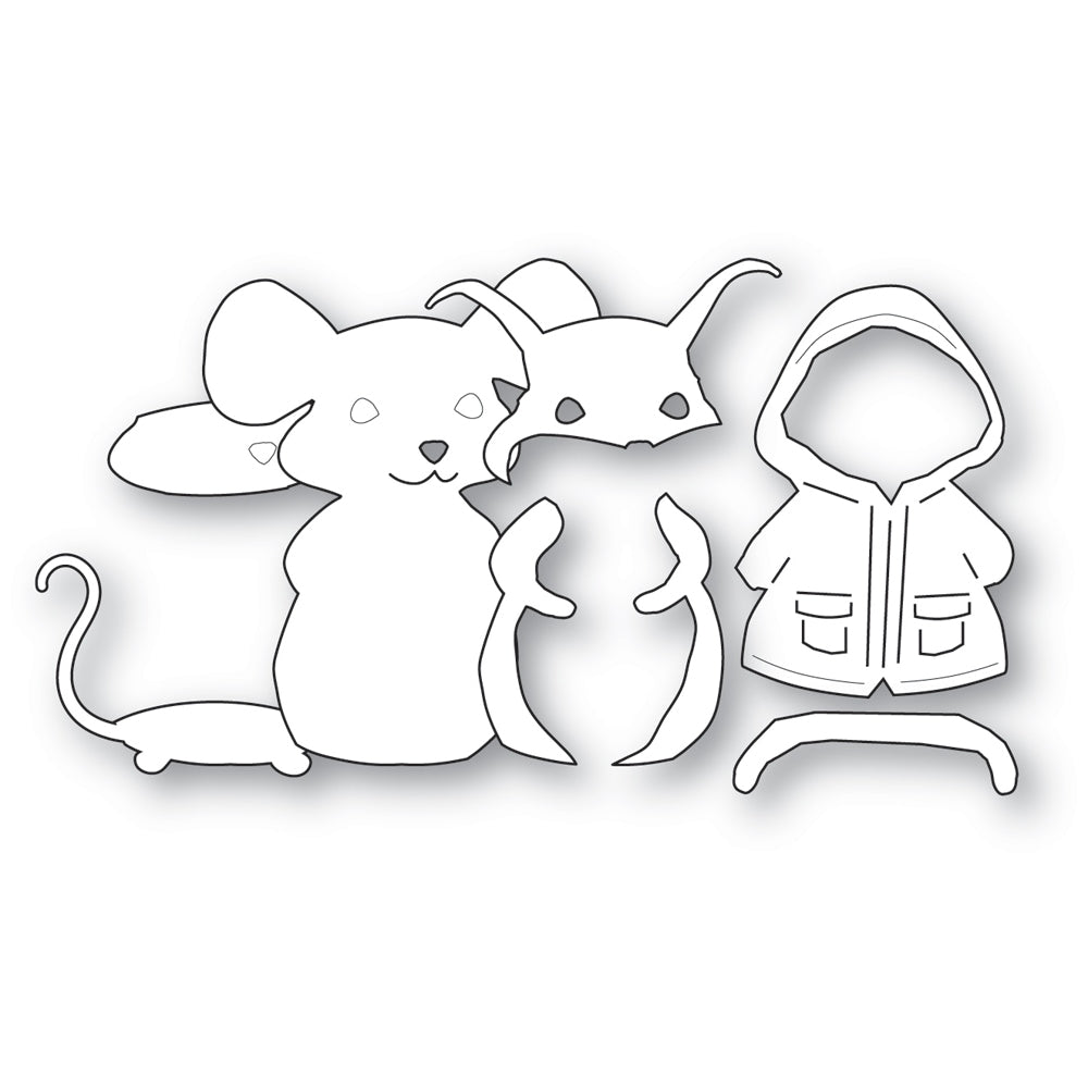 Memory Box 94897 Rainy Day Mouse craft die