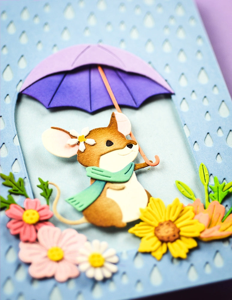 Memory Box 94899 Umbrella Trio Craft Die