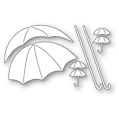Memory Box 94899 Umbrella Trio Craft Die