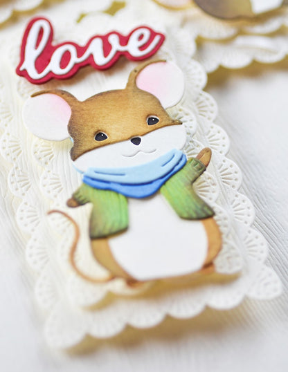 Memory Box 94909 Village Mouse Craft Die