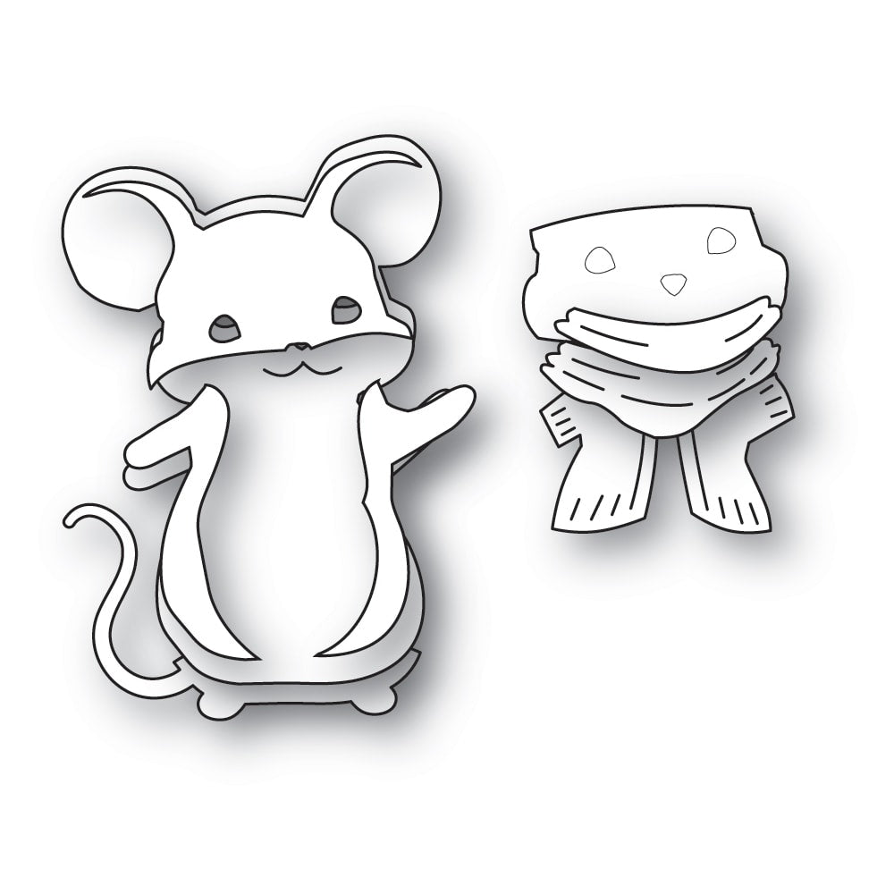 Memory Box 94909 Village Mouse Craft Die