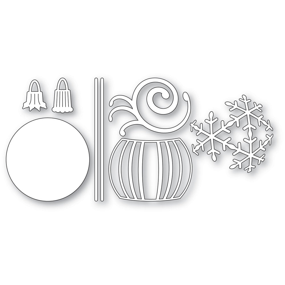 Memory Box 94910 Decorative Ornaments Craft Die