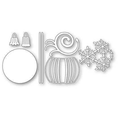 Memory Box 94910 Decorative Ornaments Craft Die