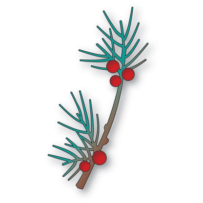 Memory Box 94916 Pine Berry Branch Craft Die