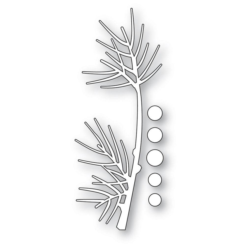 Memory Box 94916 Pine Berry Branch Craft Die