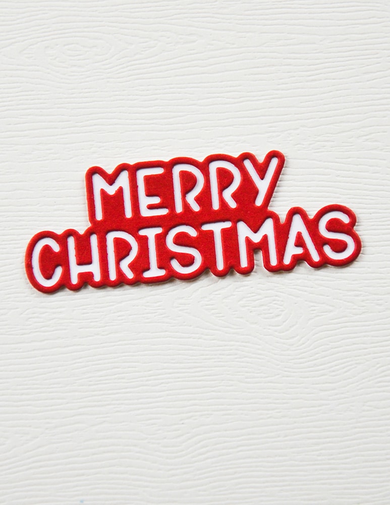 Memory Box 94921 Merry Christmas Marker Script Craft Die