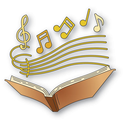 Memory Box 94923 Musical Songbook Craft Die
