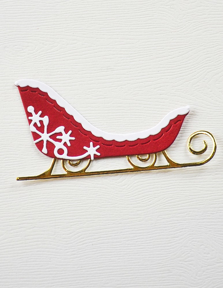Memory Box 94928 Festive Sleigh Craft Die