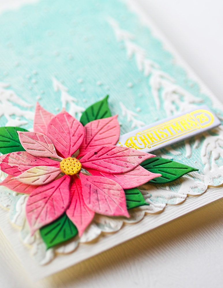 Memory Box ST036 Christmas Magic Labels White Foil Tabs