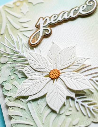 Memory Box 94932 Brilliant Poinsettia Craft Die