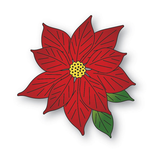 Memory Box 94932 Brilliant Poinsettia Craft Die
