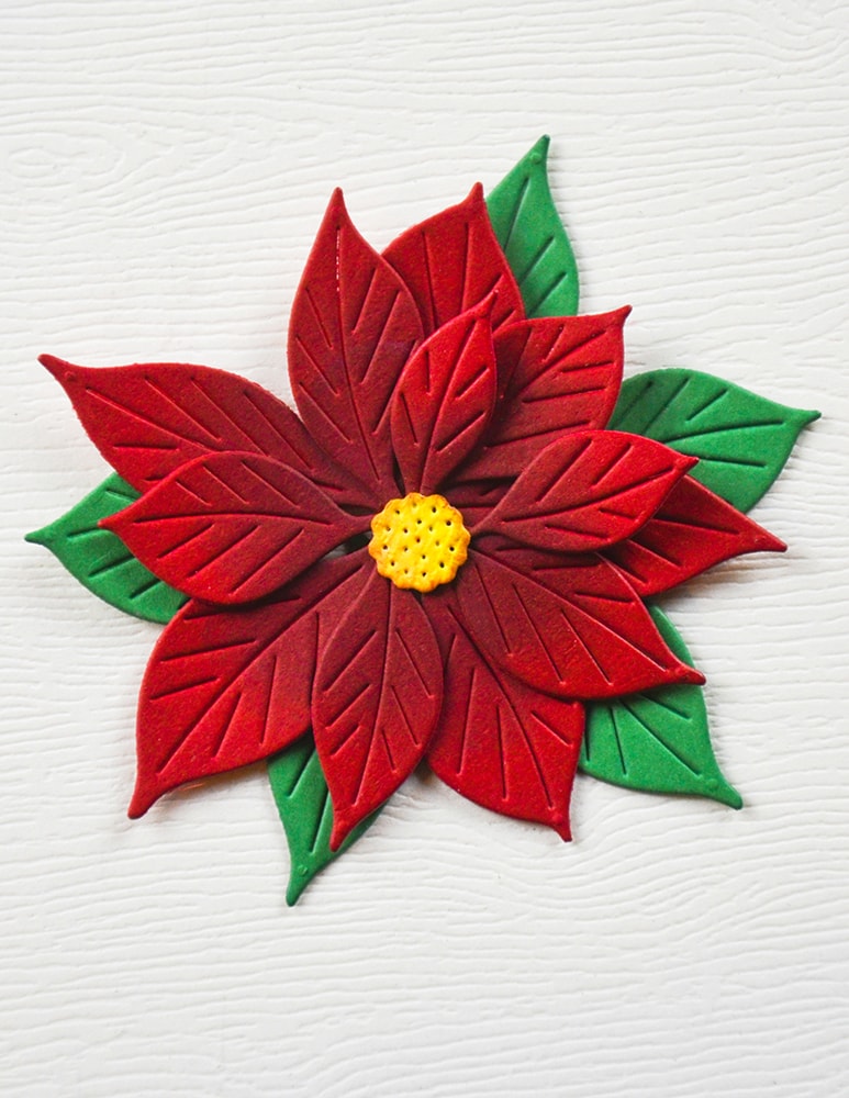Memory Box 94932 Brilliant Poinsettia Craft Die