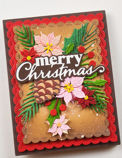 Memory Box 94912 Forest Holly Sprig Craft Die