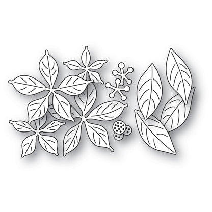 Memory Box 94937 Blooming Poinsettias Craft Die
