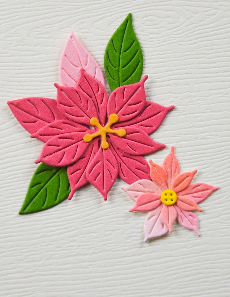 Memory Box 94937 Blooming Poinsettias Craft Die