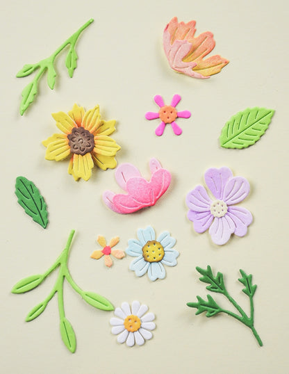 Memory Box 94941 Woven Flower Basket Craft Die