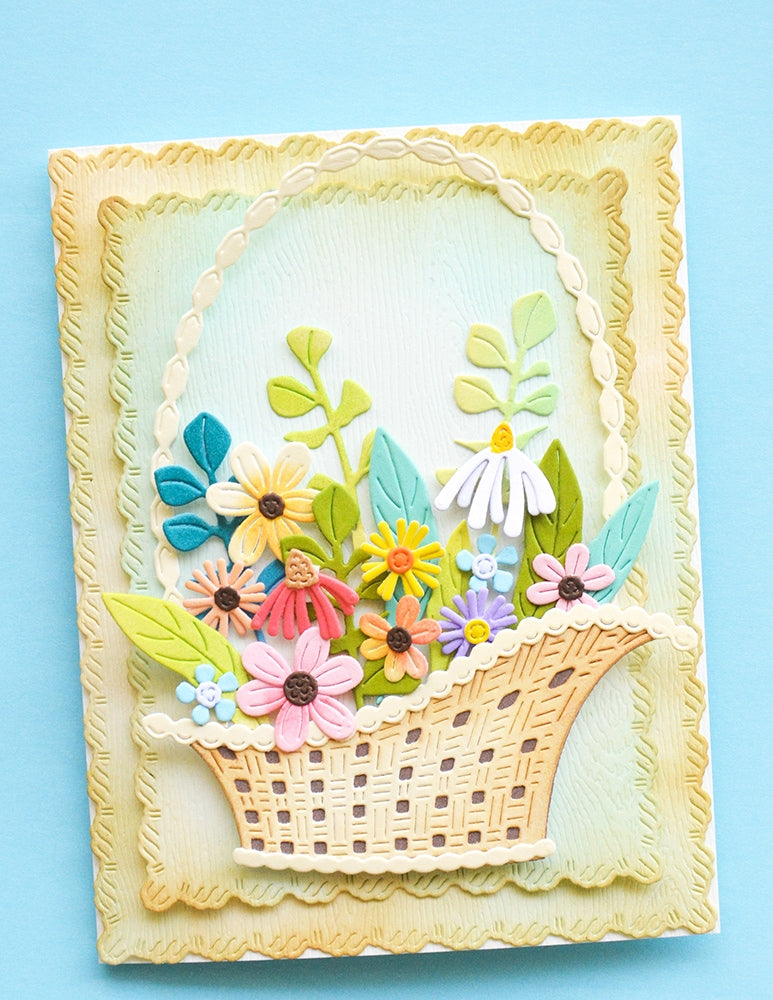 Memory Box 94951 Arched Flower Basket