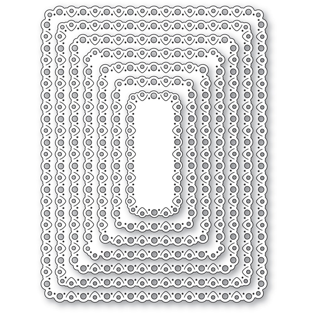 Memory Box 94962 Notched Eyelet Frames Craft Die