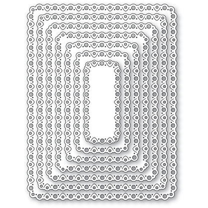 Memory Box 94962 Notched Eyelet Frames Craft Die