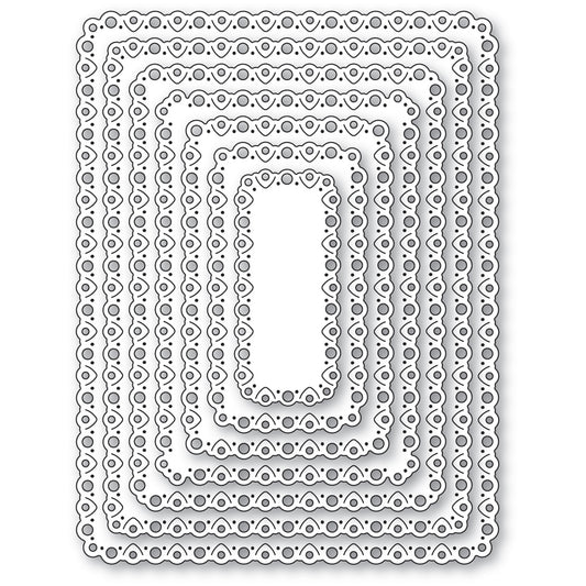 Memory Box 94962 Notched Eyelet Frames Craft Die