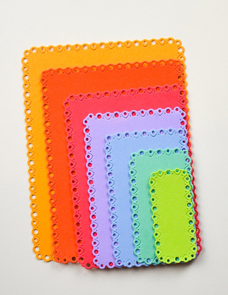 Memory Box 94962 Notched Eyelet Frames Craft Die