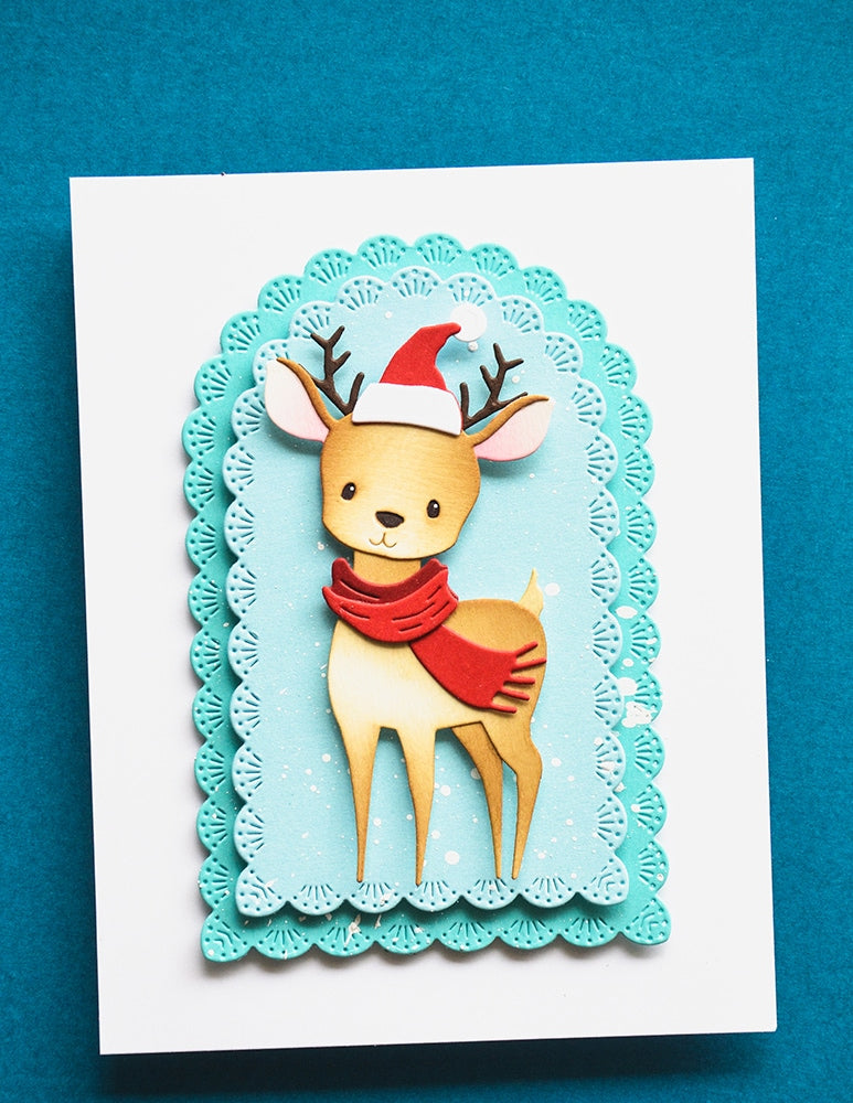 Memory Box 94966 Festive Fawn Craft Die