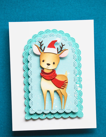 Memory Box 94966 Festive Fawn Craft Die