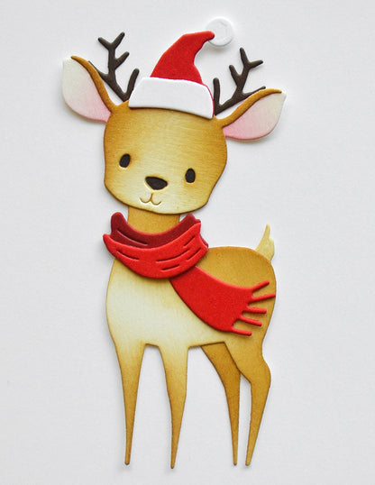 Memory Box 94966 Festive Fawn Craft Die