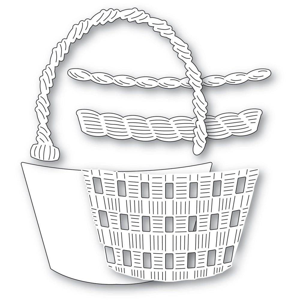 Memory Box 94968 Harvest Basket Craft Die