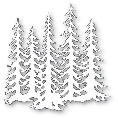 Memory Box 94969 Evergreen Tree Stand Craft Die