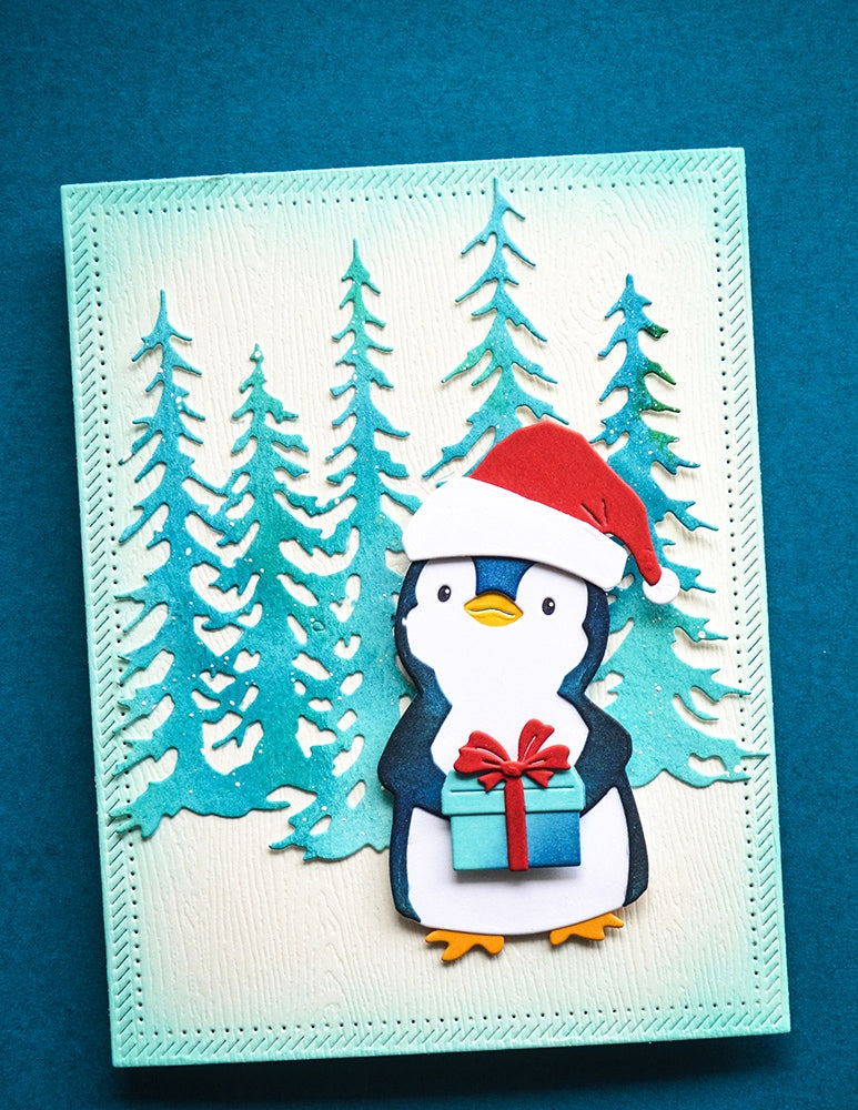 Memory Box 94971 Gift Penguin Craft Die
