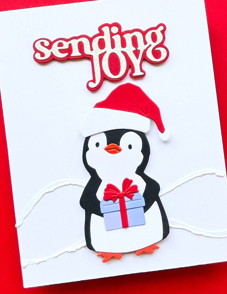 Memory Box 94971 Gift Penguin Craft Die