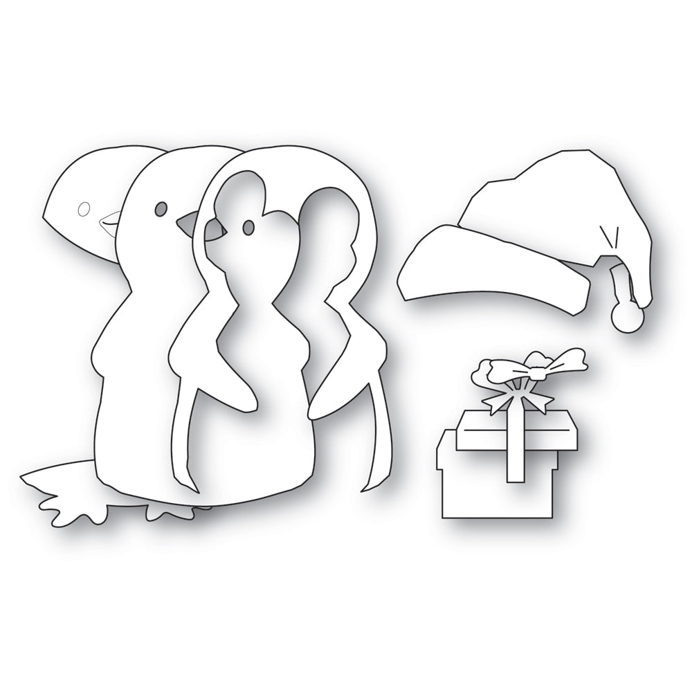 Memory Box 94971 Gift Penguin Craft Die