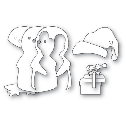 Memory Box 94971 Gift Penguin Craft Die