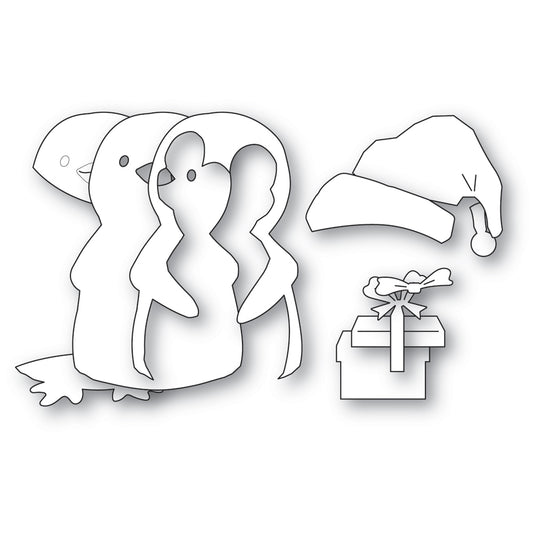 Memory Box 94971 Gift Penguin Craft Die
