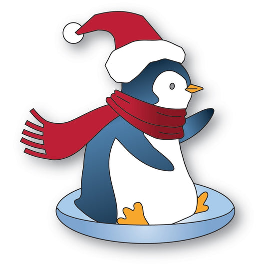 Memory Box 94972 Sledding Penguin Craft Die