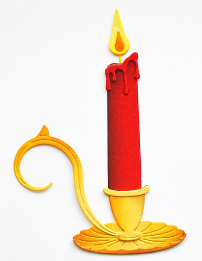 Memory Box 94974 Heirloom Candlestick Holder Craft Die