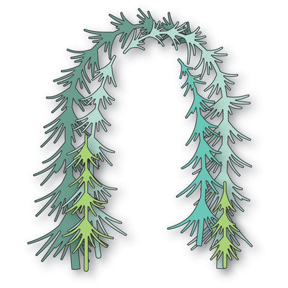 Memory Box 94975 Gathered Evergreens Craft Die