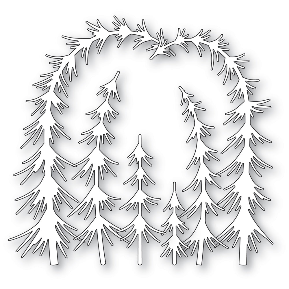 Memory Box 94975 Gathered Evergreens Craft Die