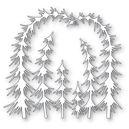 Memory Box 94975 Gathered Evergreens Craft Die
