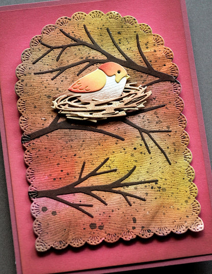 Memory Box 94976 Gathered Tree Trunks Craft Die