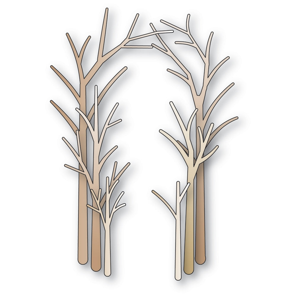 Memory Box 94976 Gathered Tree Trunks Craft Die